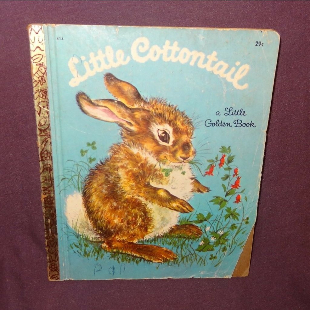 Little Cottontail Childrens 1960 Hardcover Little